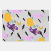 Halloween Whimsy Geschenkpapier Set (Vorderseite 2)