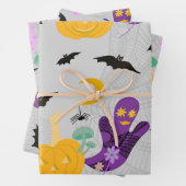 Halloween Whimsy Geschenkpapier Set (Beispiel)