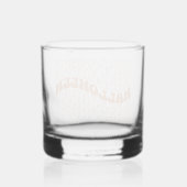 Halloween Whiskyglas (Rückseite)