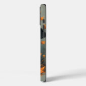 Halloween White Cat Case-Mate iPhone Hülle (Rückseite / Links)