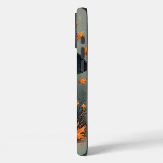 Halloween White Cat Case-Mate iPhone Hülle (Rückseite / Links)