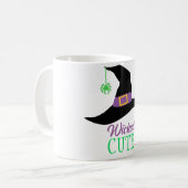 Halloween Wicked Cute Kaffeetasse (Vorderseite Links)