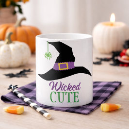 Halloween Wicked Niedlich Hexenhut Kaffeetasse