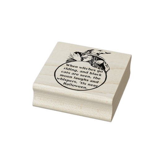 Halloween Wicked Witz Gummistempel (Stempel)