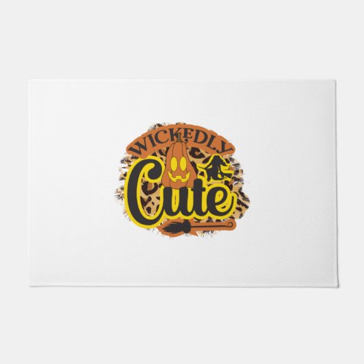 Halloween Wickly Niedlich Fußmatte (Vorderseite)