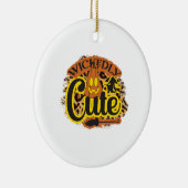 Halloween Wickly Niedlich Keramik Ornament (Rechts)
