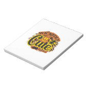 Halloween Wickly Niedlich Notizblock (Rotiert)