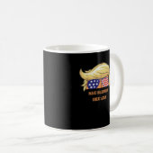 Halloween wieder großartig - Trumpkin-Design Kaffeetasse (VorderseiteRechts)