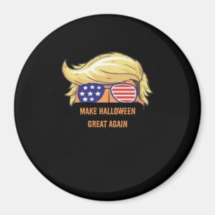 Halloween wieder großartig - Trumpkin-Design Magnet