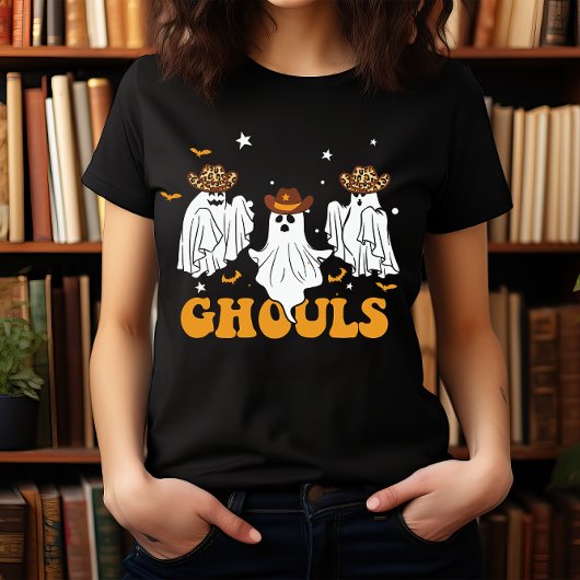 HALLOWEEN WILD WEST COWBOY GHOSTS | GHOULEN T-Shirt