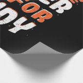 Halloween Will Trade Sister für Süßigkeiten Geschenkpapier (Ecke)