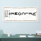 Halloween Willkommen | Foolish Mortal Door Length Banner (Messe)