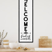 Halloween Willkommen | Foolish Mortal Door Length Poster (Küche)