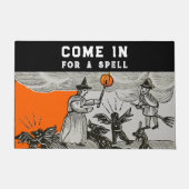 Halloween Willkommen Fußmatte (Vorderseite)