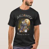 Halloween - Willkommen in dieser Zeit T-Shirt (Vorderseite)