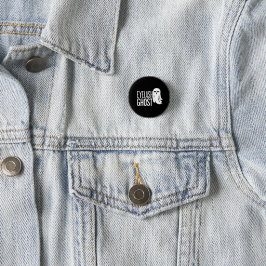 Halloween Wimperngeist Button