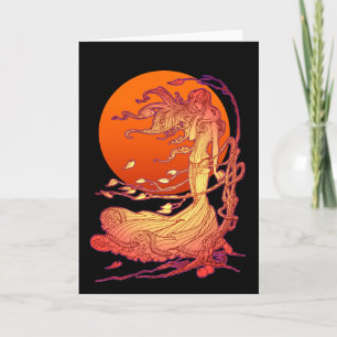 Halloween-Wind Karte