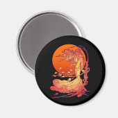 Halloween Wind Magnet (Vorderseite/Rückseite)