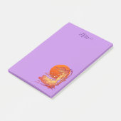 Halloween Wind Post-it Klebezettel (angewinkelt)