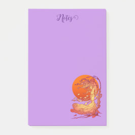 Halloween Wind Post-it Klebezettel