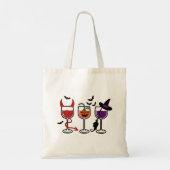 Halloween Wine Glasses Tragetasche (Rückseite)