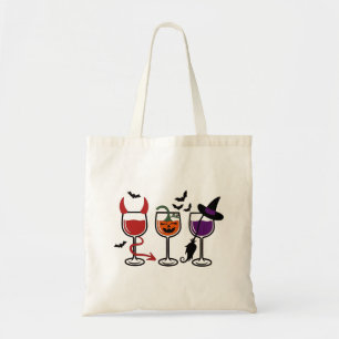 Halloween Wine Glasses Tragetasche