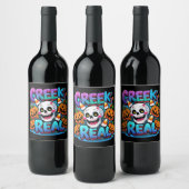 Halloween Wine Labels - Spooky Party Drink Sticker Weinetikett (Flaschen)