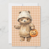 Halloween "Wir können früh glauben, dass er zwei i Einladung (Rückseite)