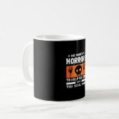 Halloween Wir machen Horror Kaffeetasse (Vorderseite Links)