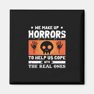 Halloween Wir machen Horror Magnet