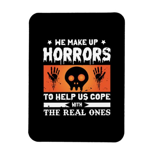 Halloween Wir machen Horror Magnet (Vertikal)