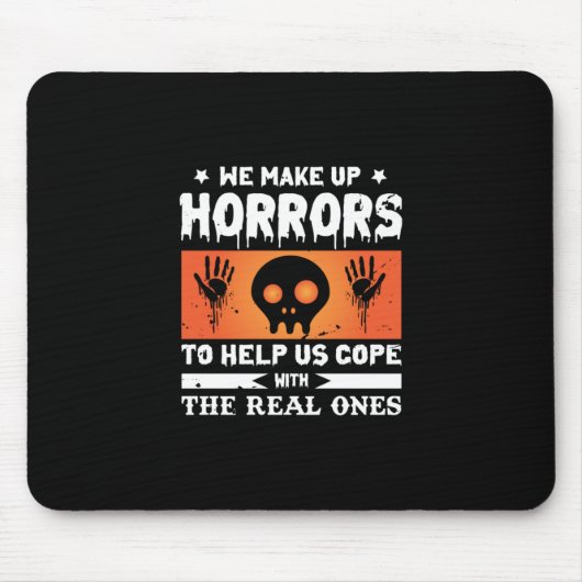 Halloween Wir machen Horror Mousepad (Vorne)