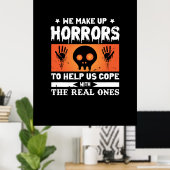Halloween Wir machen Horror Poster (Heimbüro)
