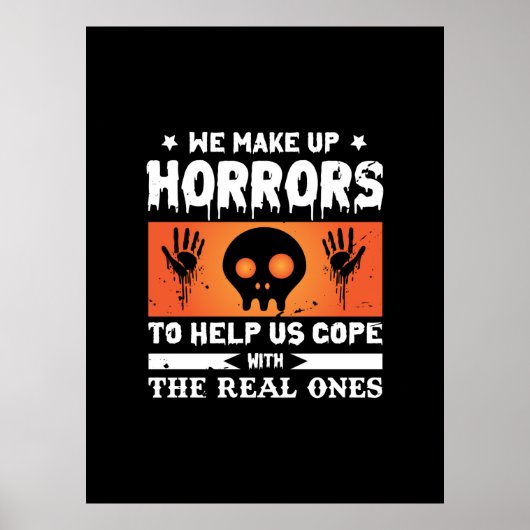 Halloween Wir machen Horror Poster (Vorne)