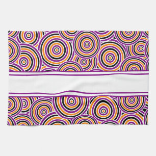 Halloween-Wirbel Geschirrtuch