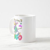 Halloween wird diese Hexe nach Bingo Kaffeetasse (Vorderseite Links)