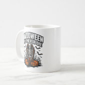 Halloween wird nie Die - Spookes Horror-Design Kaffeetasse (Vorderseite Links)