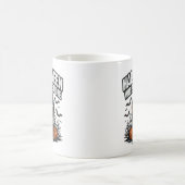 Halloween wird nie Die - Spookes Horror-Design Kaffeetasse (Mittel)
