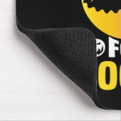 Halloween wird zum Geburtstag Süßigkeiten für Büch Mousepad (Ecke)