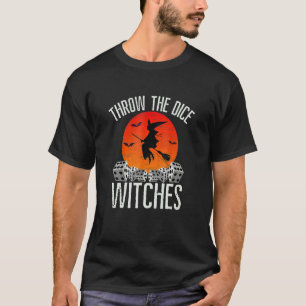 Halloween wirft die Würfel Bunco T-Shirt