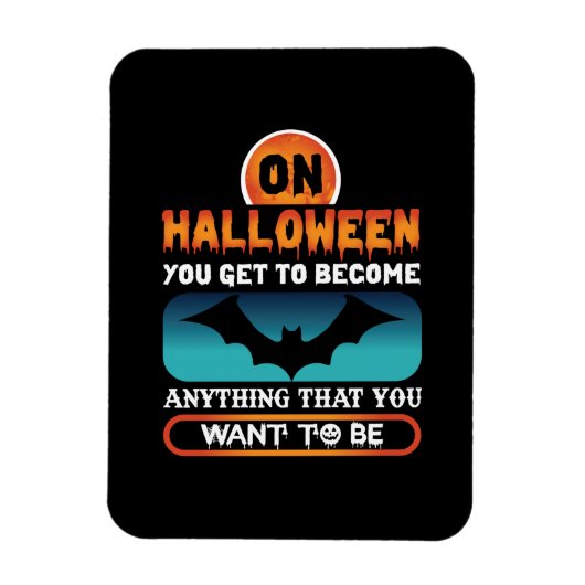 Halloween wirst du alles magnet (Vertikal)