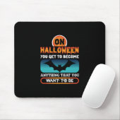 Halloween wirst du alles mousepad (Mit Mouse)