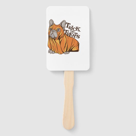Halloween-Wischmops Fächer (Vorderseite)