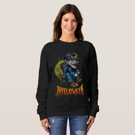 Halloween Witch  4 Sweatshirt (Vorne ganz)