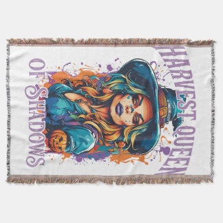 Halloween Witch Autumn Fantasy Art Decke