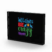 Halloween Witch Be Crazy Fotoblock (Rechts)