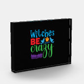 Halloween Witch Be Crazy Fotoblock (Links)