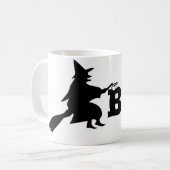 Halloween WITCH BOO! Kaffeetasse (Vorderseite Links)