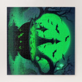 Halloween Witch Cauldron Puzzle (Horizontal)