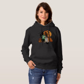 Halloween Witch Corgi Dog Hoodie (Vorne ganz)